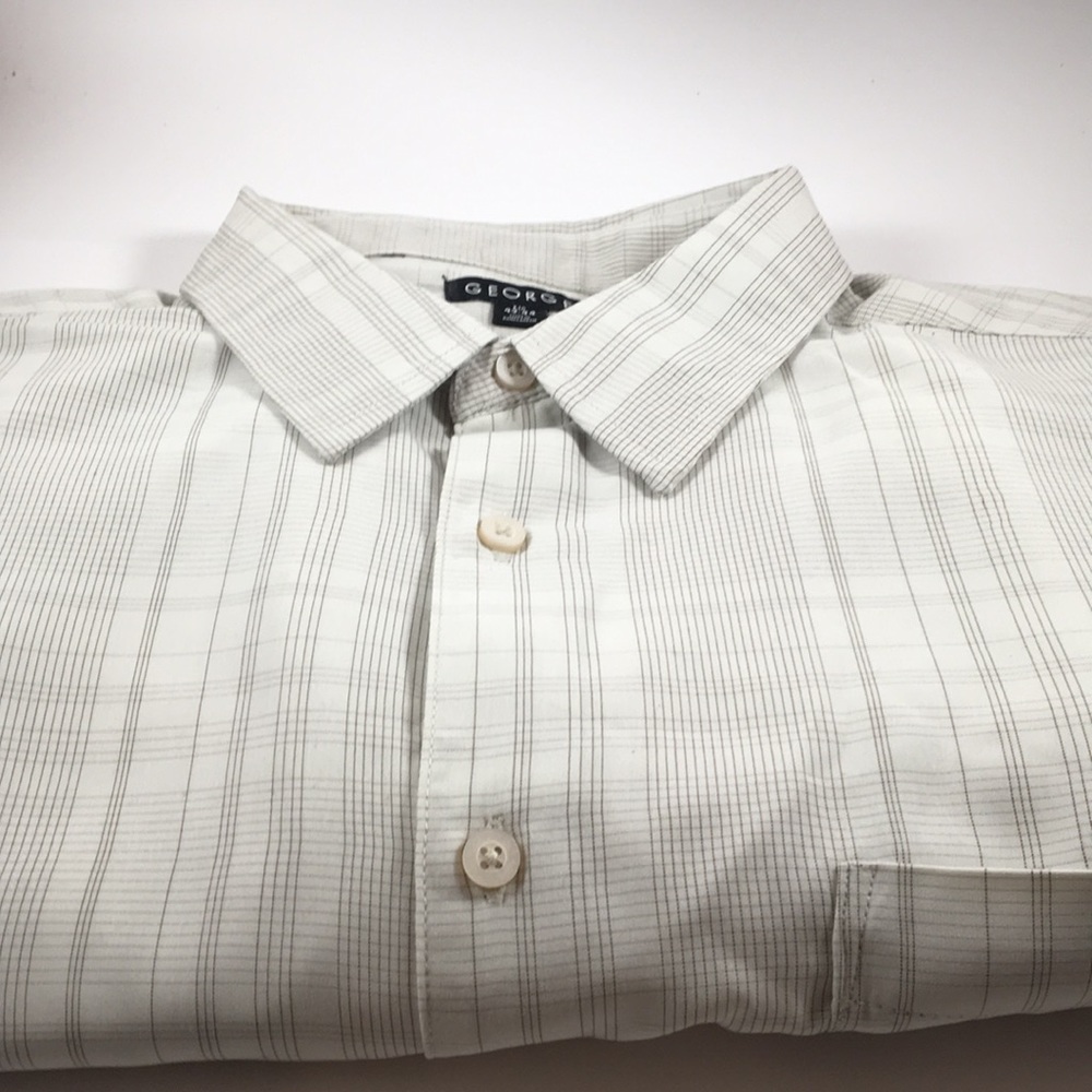 George button down shirt size large